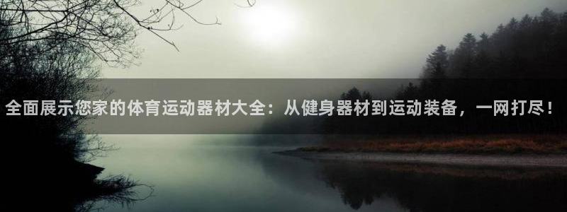 利记官方正版app集团：全面展示您家的体育运动器材大